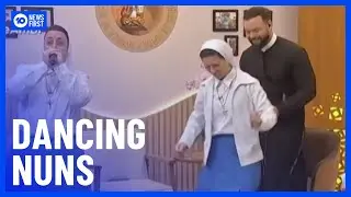 Brazilian Nuns Go Viral After Beatboxing And Dancing On Catholic TV | 10 News First