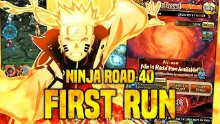 NINJA ROAD 40 IS CAKE! Ninja Road 40 Under 100 Turns | Naruto Ultimate Ninja Blazing