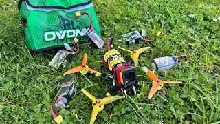 Lipo  ovonic 1500/1600 4s con motori meps neon 2207 2550 kv