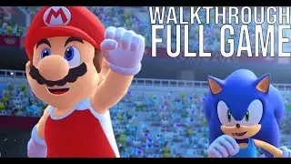 Mario & Sonic at the Olympic Games Tokyo 2020 Gameplay Walkthrough Part 1 Full Game - No Commentary