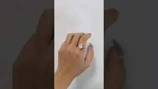 468 Oval Cut重量高托 單鑽戒指5卡