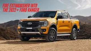 Установка огнетушителя нового поколения Ford Ranger и Amarok компанией Kap Industries