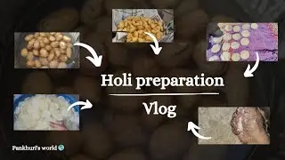 |HOLI preparation vlog guys 2025|🫂🎉💐❤️