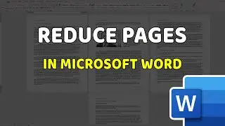 How to Reduce Pages in Microsoft Word