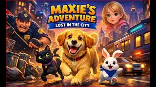 LOST Golden Retriever Teams Up With CAT & RABBIT To Escape ANIMAL CONTROL!