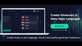 Text to Voice training video - Talkia