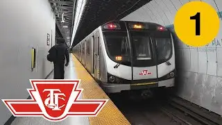 TTC Toronto Subway - Line 1 (Wilson - Queen's Park)