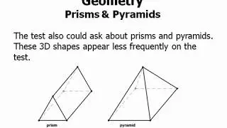 Geometry: Prisms and Pyramids