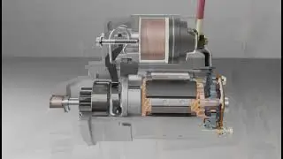 Inside a Pre-engaged starter motor