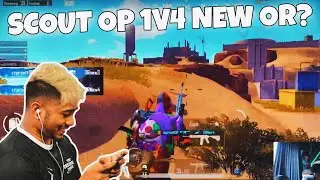 SCOUT Pov OP Almost 1V4 New OR🔥| SCOUT Car Spray| SCOUTOP