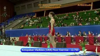 KOTSYUBAN Vladislav (Коцюбан Владислав) (UKR) FX 2017 Stella Zakharova Cup - All-Around Men's