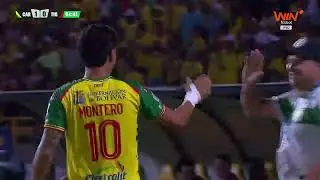 ⚽🔥&iexcl;Freddy Montero luch&oacute; con todo y abri&oacute; el marcador para el Real Cartagena ante Tigres!