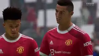FIFA 22 Real Madrid vs Manchester United - UEFA Conference League - Gameplay PC Full HD