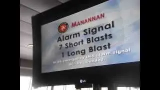 H.S.C. Manannan's safety announcement video 19/07/14