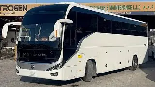 50-Seater Luxury Yutong Bus For Rent in Dubai &ndash; Brand New 2025 Model!