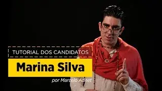 Marcelo Adnet imita Marina Silva