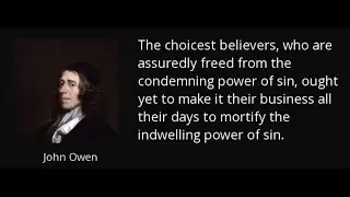 Indwelling Sin and the Law, by John Owen.