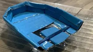 Cardboard Paddle Boat in 5 Minutes! Easy DIY Project at home