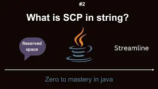 What is SCP in string or String SCP (String constant pool)