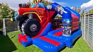 Monster truck bouncy castle hire Gloucester