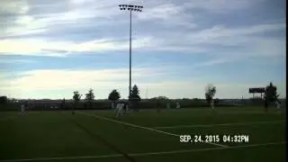 SICP vs Loyola Ian Waller off the cross bar