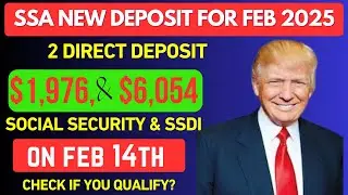 SSA Deposit Alert: $1,976 - $6,054 Direct Payments Arriving Feb 14 &ndash; Full Timeline Revealed!
