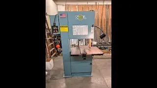Retirement of Valley Precision Inc. Owner Auction Lot 344 - DOALL VERTICAL BANDSAW V3