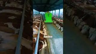Seperti inilah peternakan sapi yang menakjubkan di negara Eropa #shorts #shortsvideo