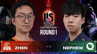 Zhen (M. Bison) vs. Nephew (Juri) - KuaiShou vs. FlyQuest - Street Fighter League US 2025 Day 3