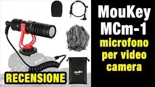 RECENSIONE: Microfono esterno MouKey MCm-1 Camera microphone.