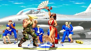 GUILE VS MAI SHIRANUI | ARCADEXNATION