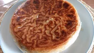 Recette de tourte aux épinards à la  poêle