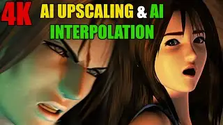 Squall gets Wounded - FMV - FF8 AI Upscaling 4K & AI Interpolation [60 FPS]