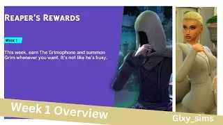 Reaper Rewards |Week 1 Guide |The Sims 4