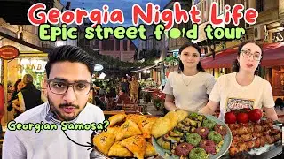 Tbilisi at Night | Desi Reacts to Georgian Street Food