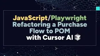 JS/Playwright END-TO- END purchase flow with Cursor AI