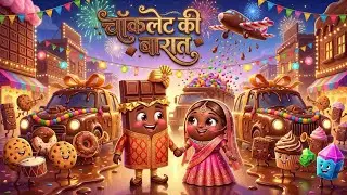 Chocolate Ki Barat 3D Kids Cartoon Song Hindi Rhymes