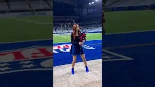 &ldquo;Blue&rdquo; on bagpipes in an NFL stadium