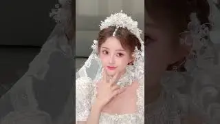 ✨❤️ Latest Korean Queen wedding drees  🌺# #gorgeous gown style #dressvi ralshort #viral 2026  #short