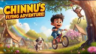 &ldquo;Chinnu&rsquo;s Flying Bicycle Adventure 🚲✨ | Funny 3D Kids Story&rdquo; #ChinnuFlyingBicycle #FunnyKidsStory