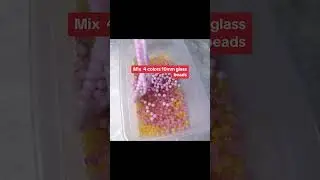 Mix 4 Colors 10mm Beads! Limited-Time Coupons, Order Now! #beads #fok #DIY