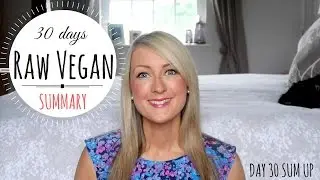 30 days raw vegan ● Summary ● Weight loss, energy & will I continue?