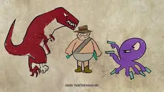 Animated Bob's Tall Tales (Scorched Earth Intro Scene) - Ark Survival Ascended