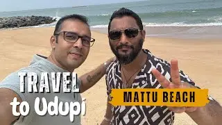 Exploring Udupi & Hidden Gem Mattu Beach | Coastal Karnataka Vibes 🌊✨