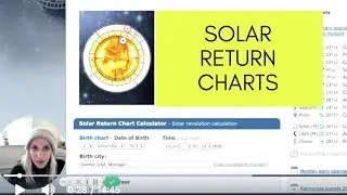 Birthday Astrology: How To Do Your Solar Return Chart | The AstroTwins | Astrostyle.com