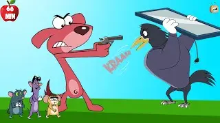 Don vs Crow Epic Battle: Dog vs Rats | Doggy Don | Rat A Tat | BEST CARTOON COLLECTION | Chotoonz TV