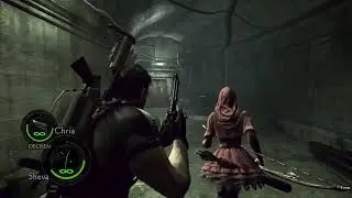 RESIDENT EVIL5️⃣Chris Redfield and Sheva Alomar.👉 Best Zombie🛳️💦Adventure Game. Last part 4️⃣🏆