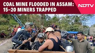 Assam Coal Mine | 300-Foot Deep Coal Mine Floods in Assam, Rescue Operations On