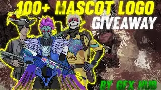 MASCOT LOGO PACKS GIVEAWAY |100+ FREE MASCOTS