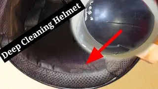 Very Dirty Helmet Cleaning Tips || How To Clean Helmet @Bakingcookinghomemade